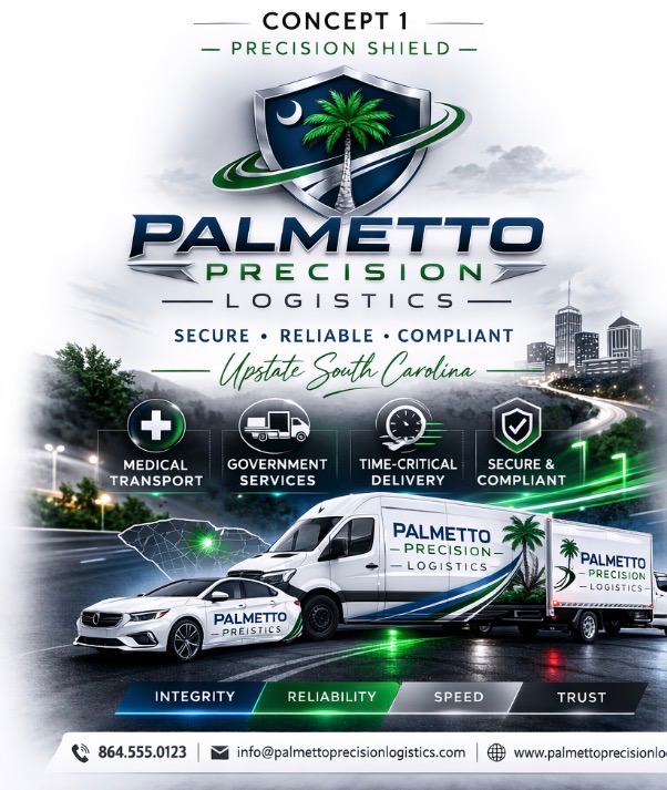Palmetto Precision Logistics Logo